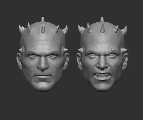 Darth Maul - Headsculpt for Action Figure