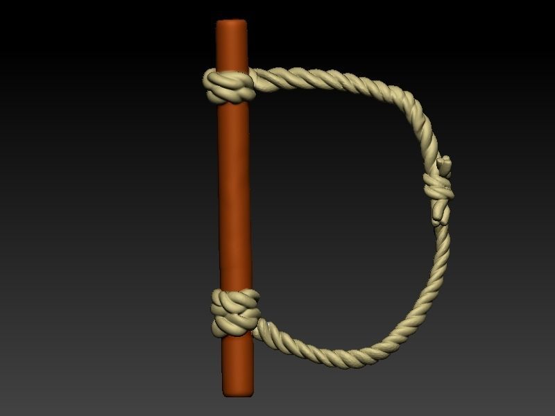 SH FIGUARTS POWER POLE ACCESORY 3D print model_3