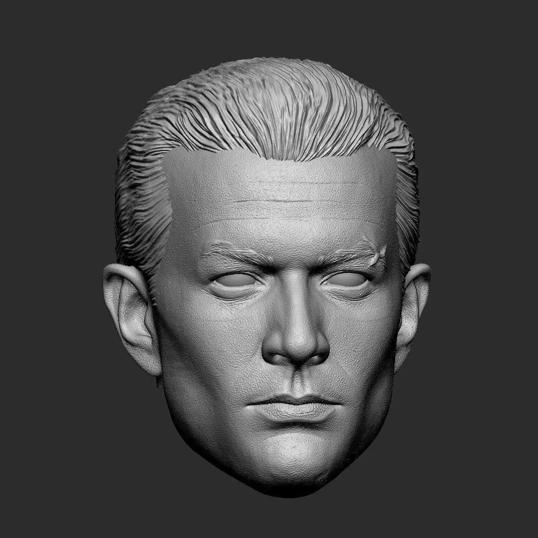 Spike - Buffy the Vampire Slayer head 3D print model_0
