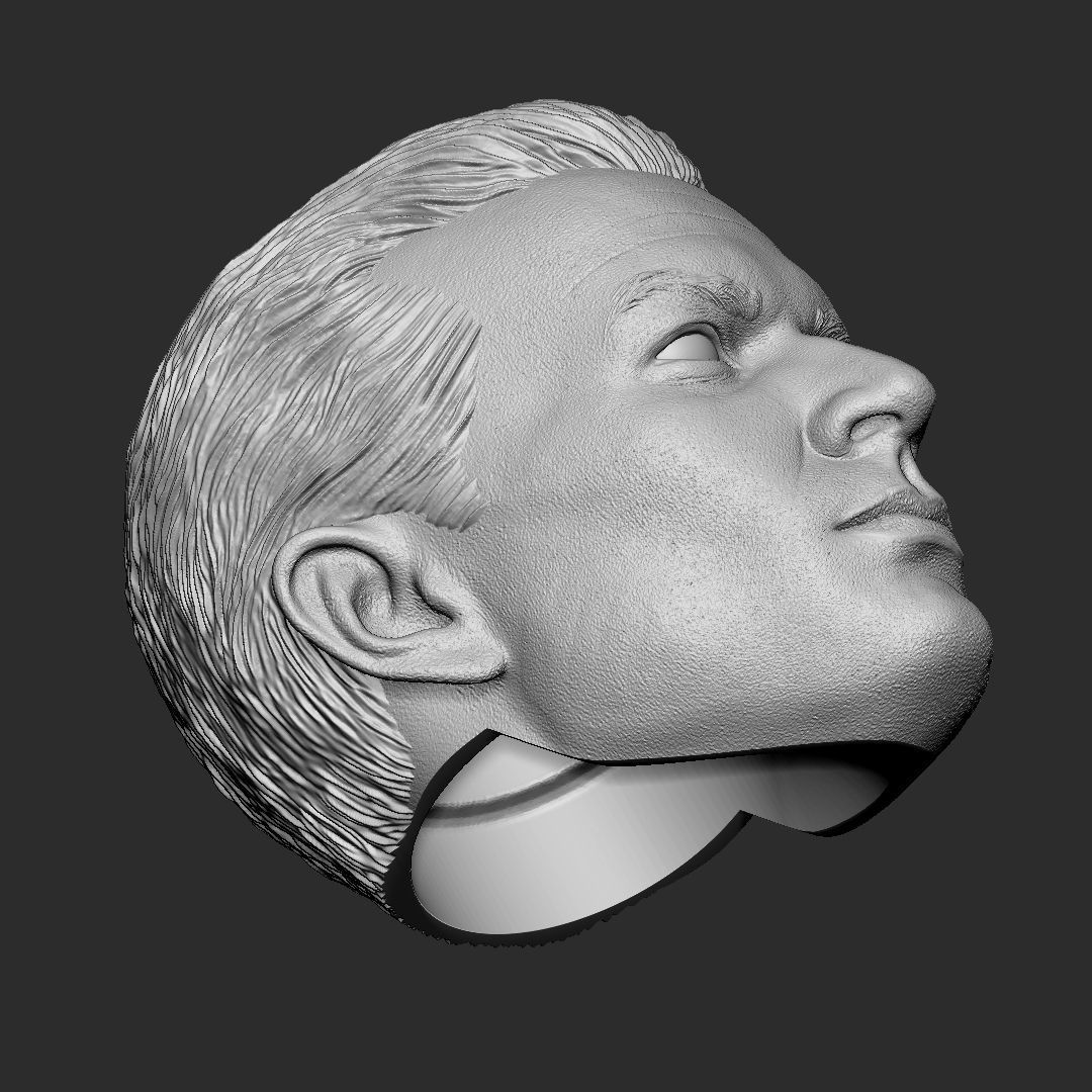 Spike - Buffy the Vampire Slayer head 3D print model_5