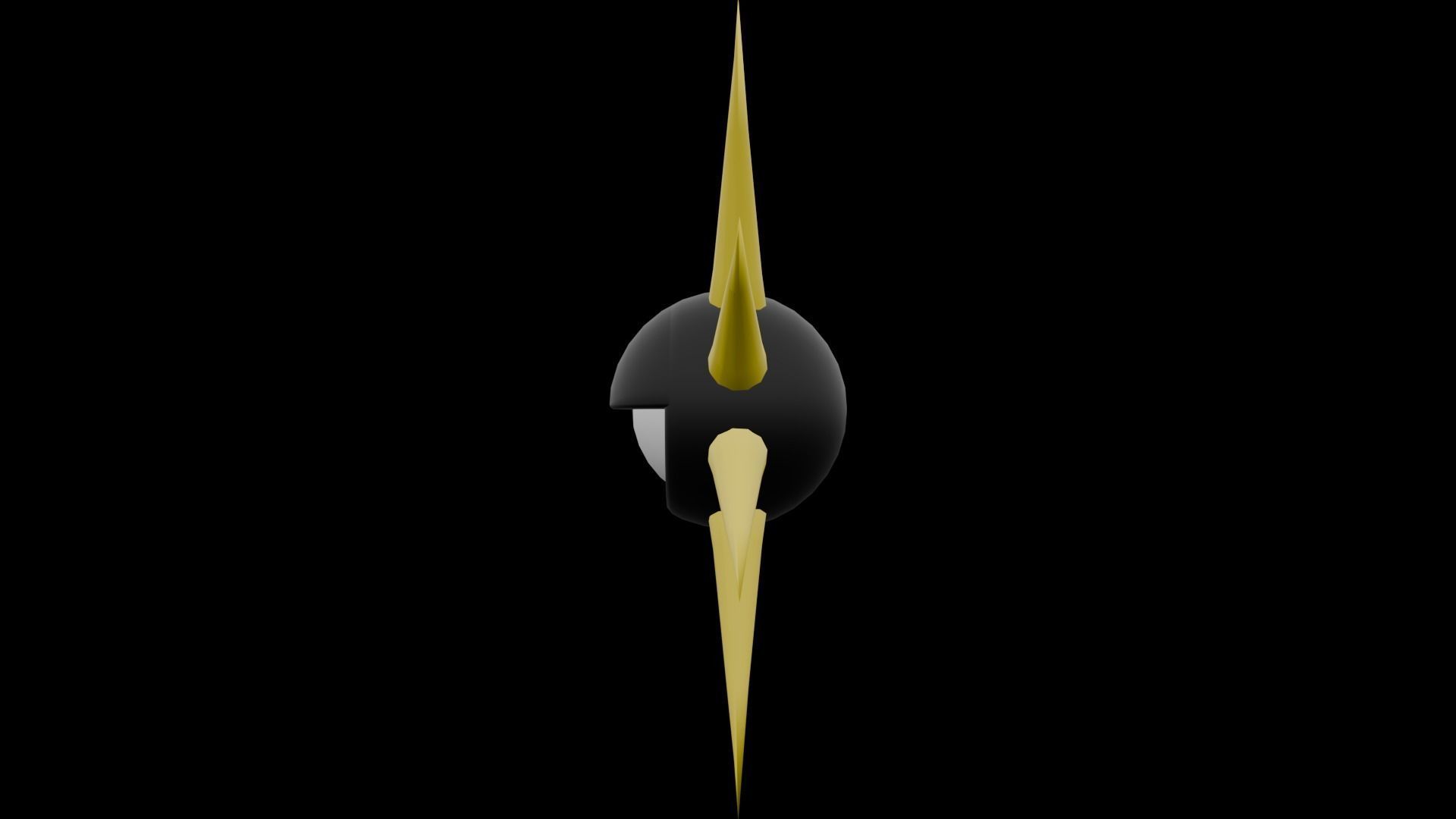 Gazer Low-poly 3D model_4