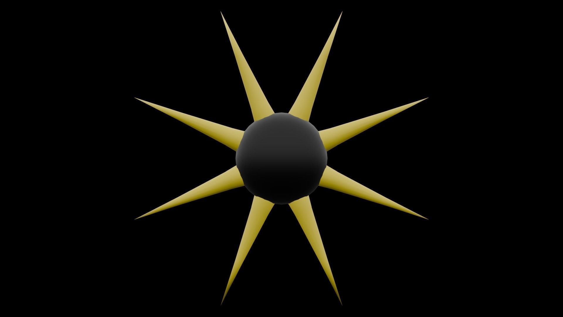 Gazer Low-poly 3D model_3