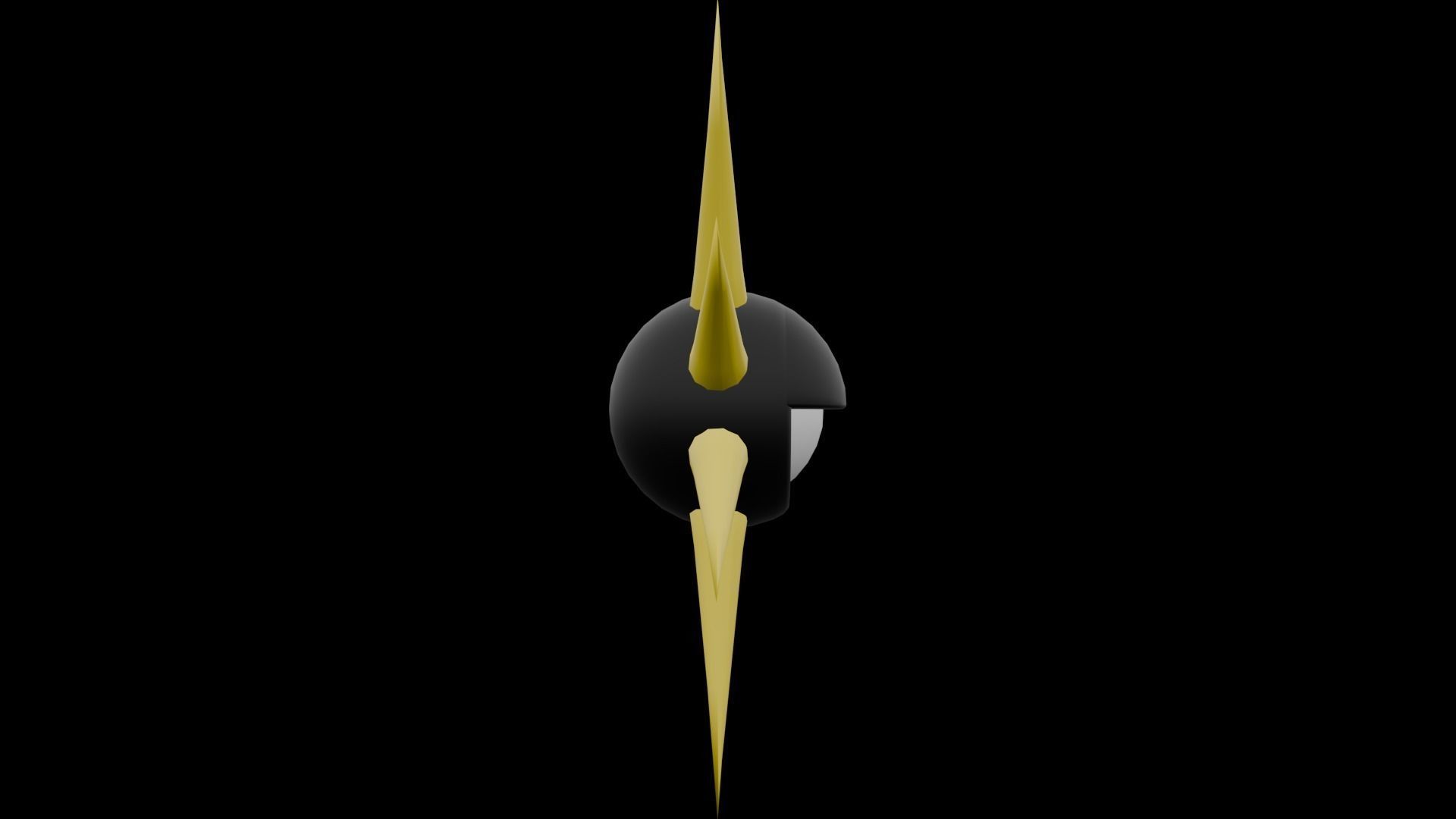 Gazer Low-poly 3D model_2