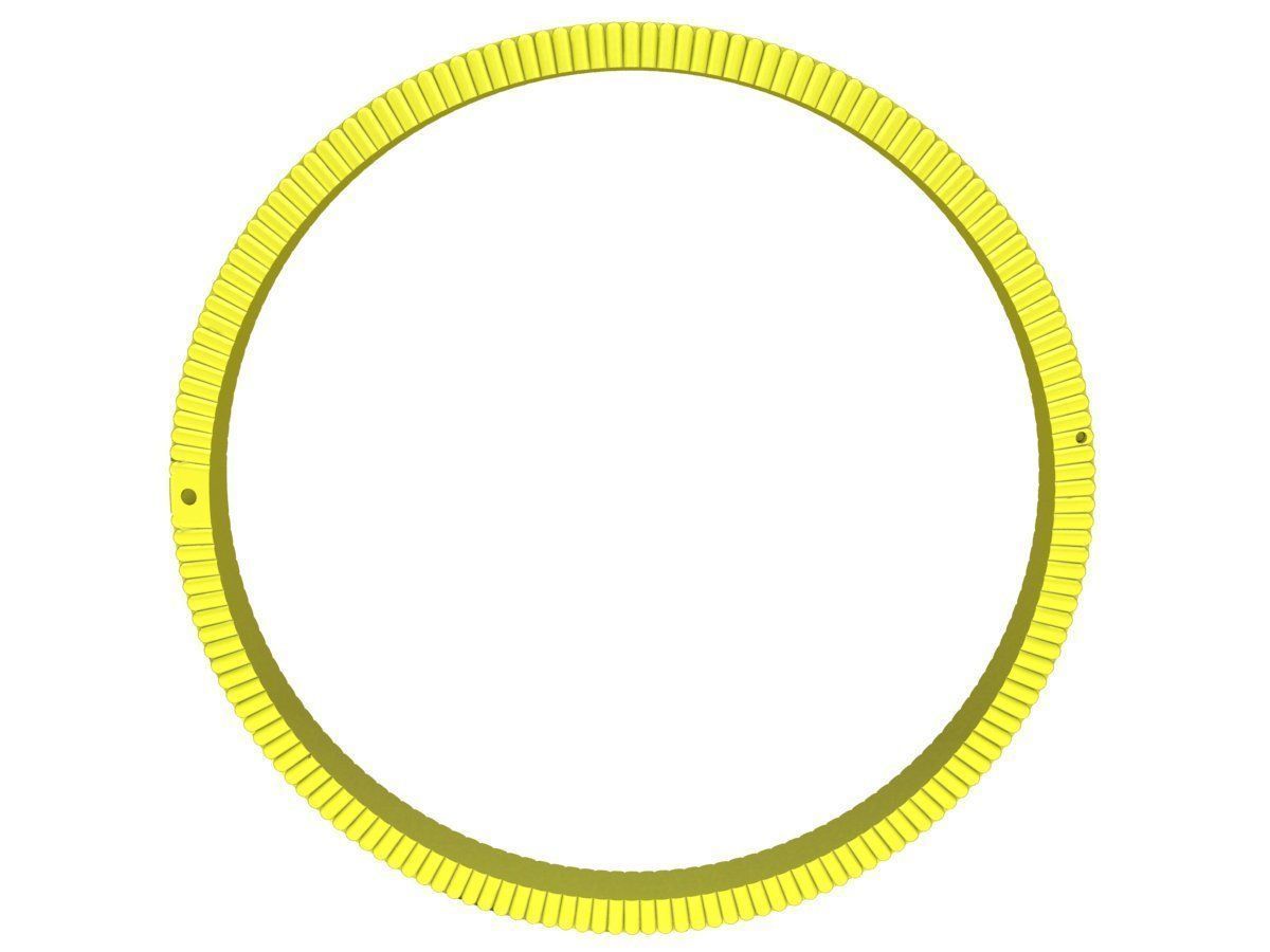 A7432 24K Gold Bangle Bracelets for Women 3D Model 3D print model_2