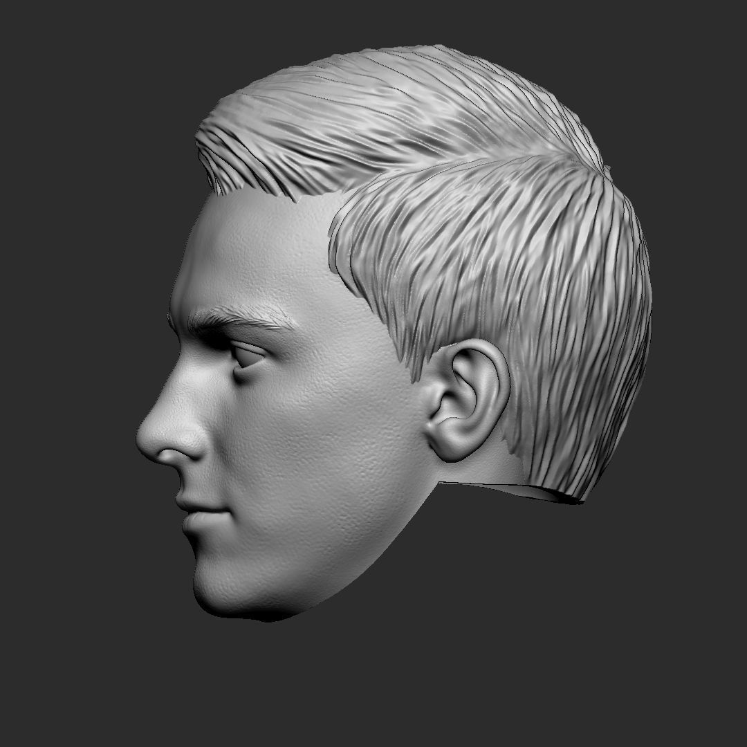 Peter Parker - Spiderman PS5 head 3D print model_2