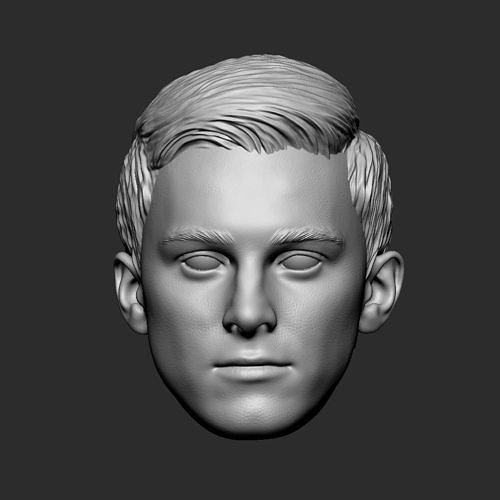 Peter Parker - Spiderman PS5 head 3D print model