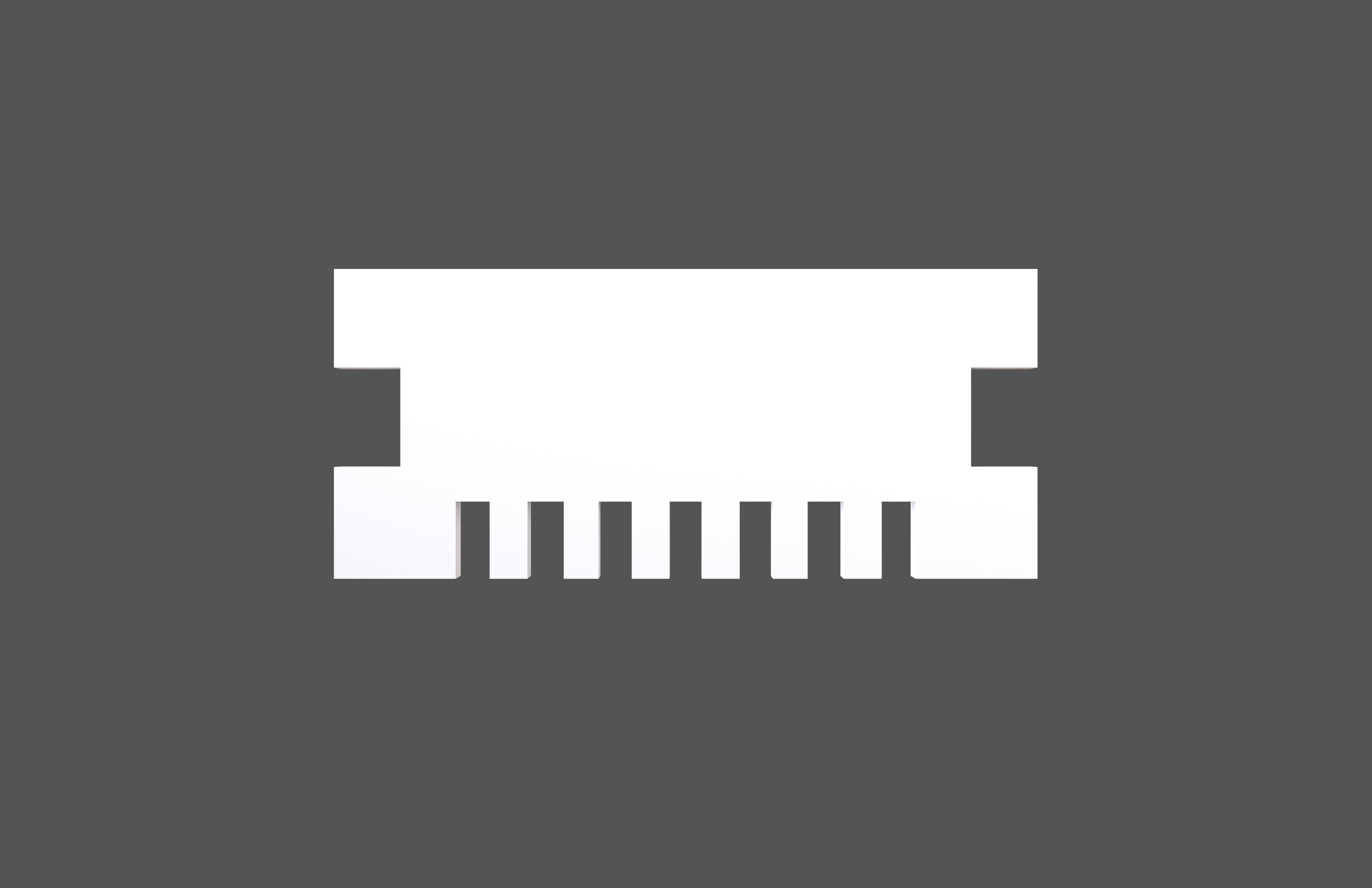 Ram Memory Symbol V1 002 Low-poly 3D model_1