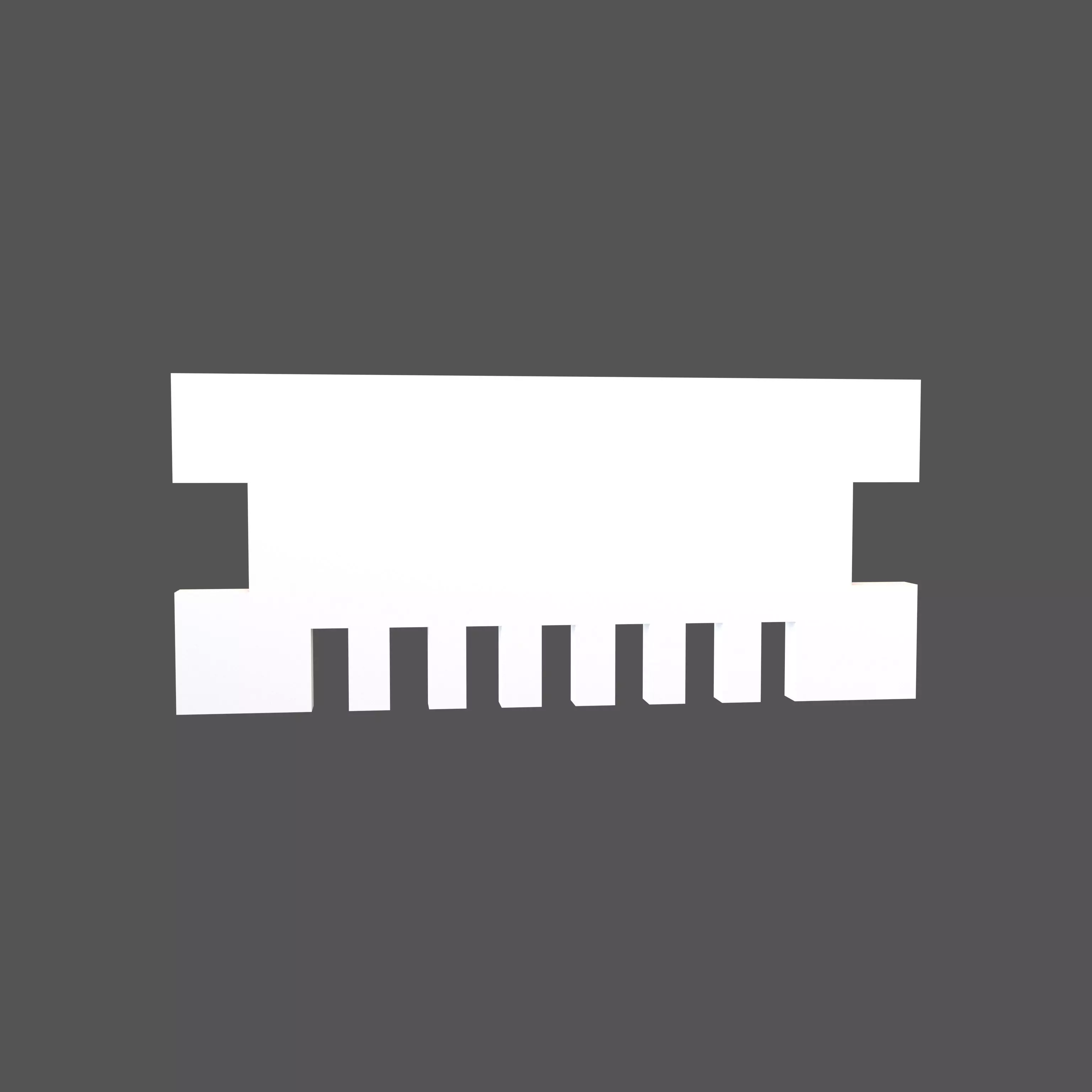 Ram Memory Symbol V1 002 Low-poly 3D model_0