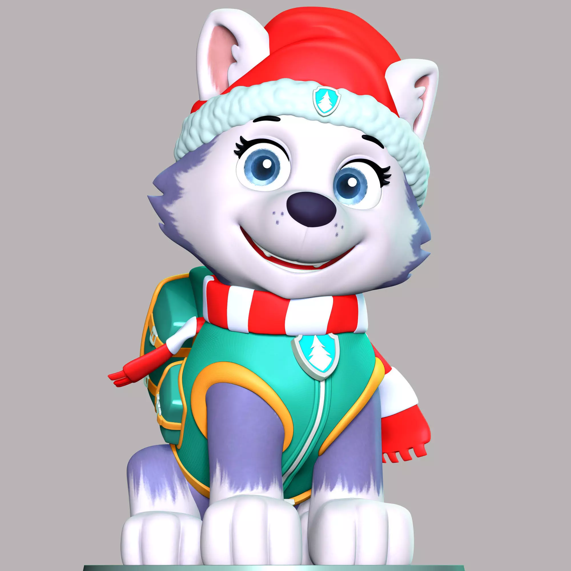 Everest Christmas - Paw Patrol 3D print model_0