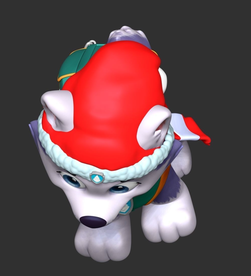 Everest Christmas - Paw Patrol 3D print model_8
