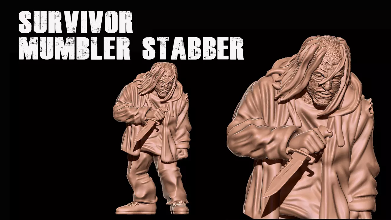 Mumbler Stabber 3D print model