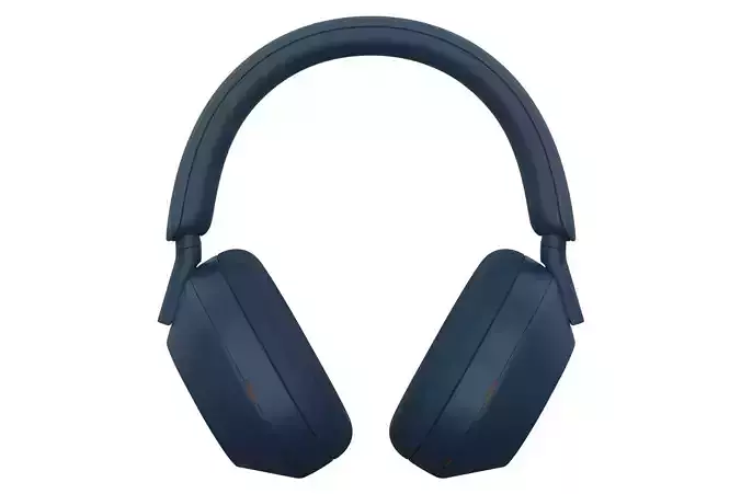 Sony WH-1000XM5 Headphone Blue 3D model
