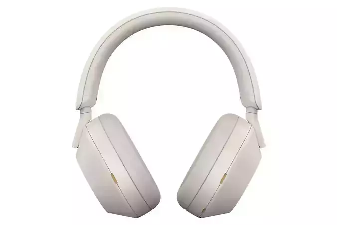 Sony WH-1000XM5 Headphone Silver 3D model