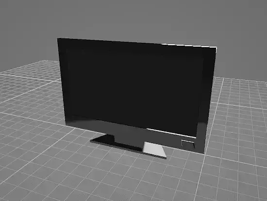 TV Low-Poly on Maya
