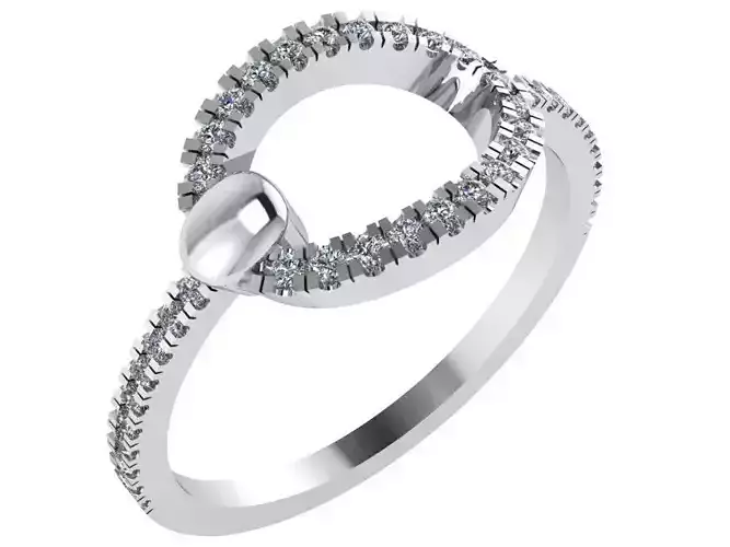 Oval Diamond Ring 0451