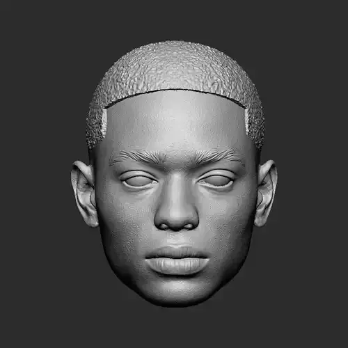 Miles Morales - Spiderman PS5 head 3D print model