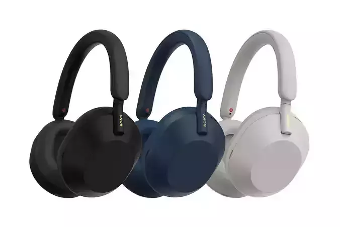 Sony WH-1000XM5 Headphone All Colour 3D model
