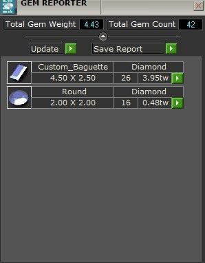 Circle Diamond Pendant 0460 3D print model_5
