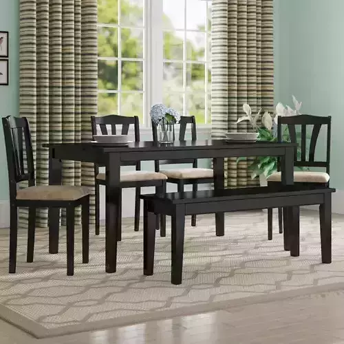 Dinah Rubberwood Dining Set - 2 Colour