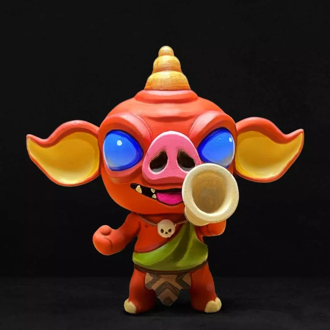 Chibi Bokoblin with Horn 3D print model_0