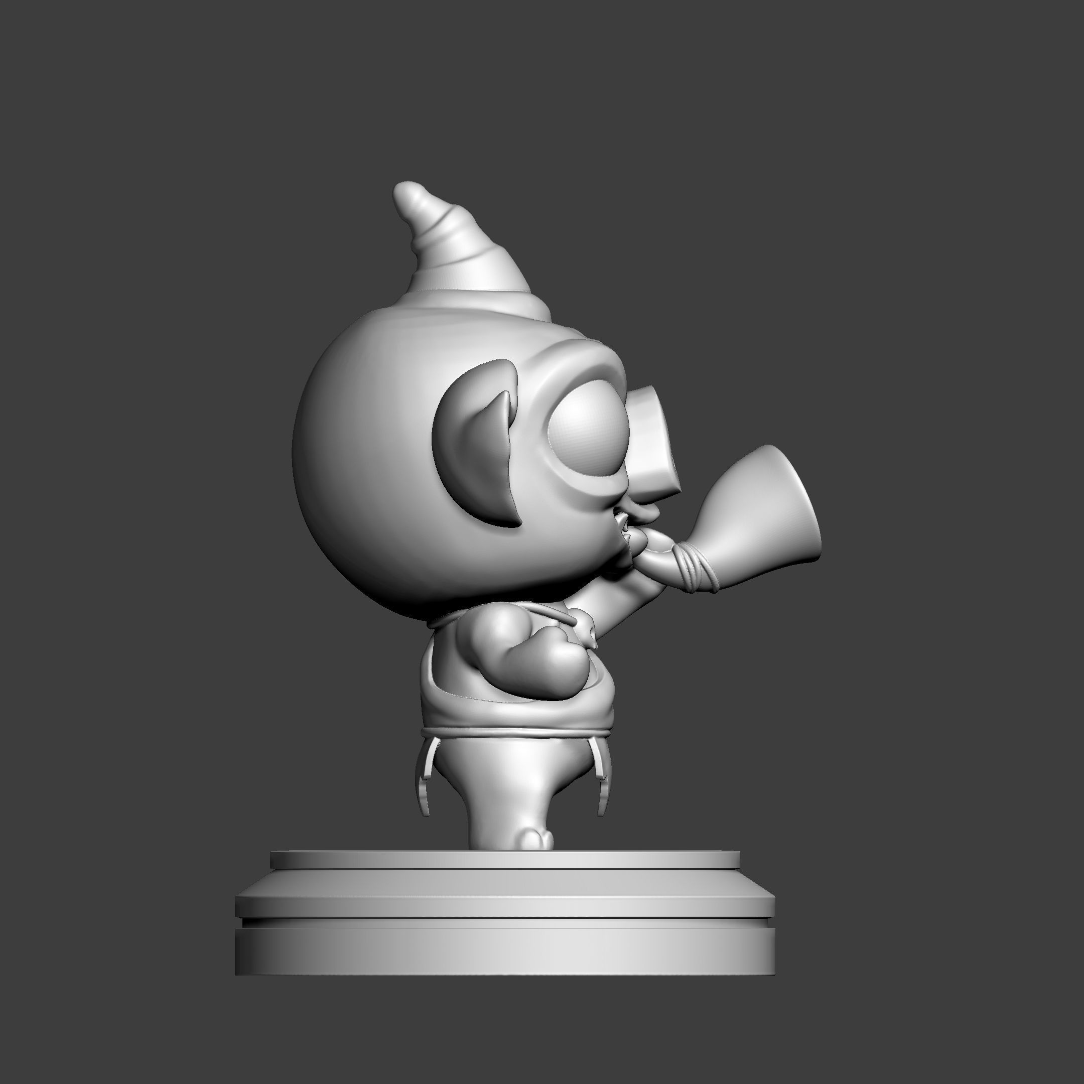 Chibi Bokoblin with Horn 3D print model_6