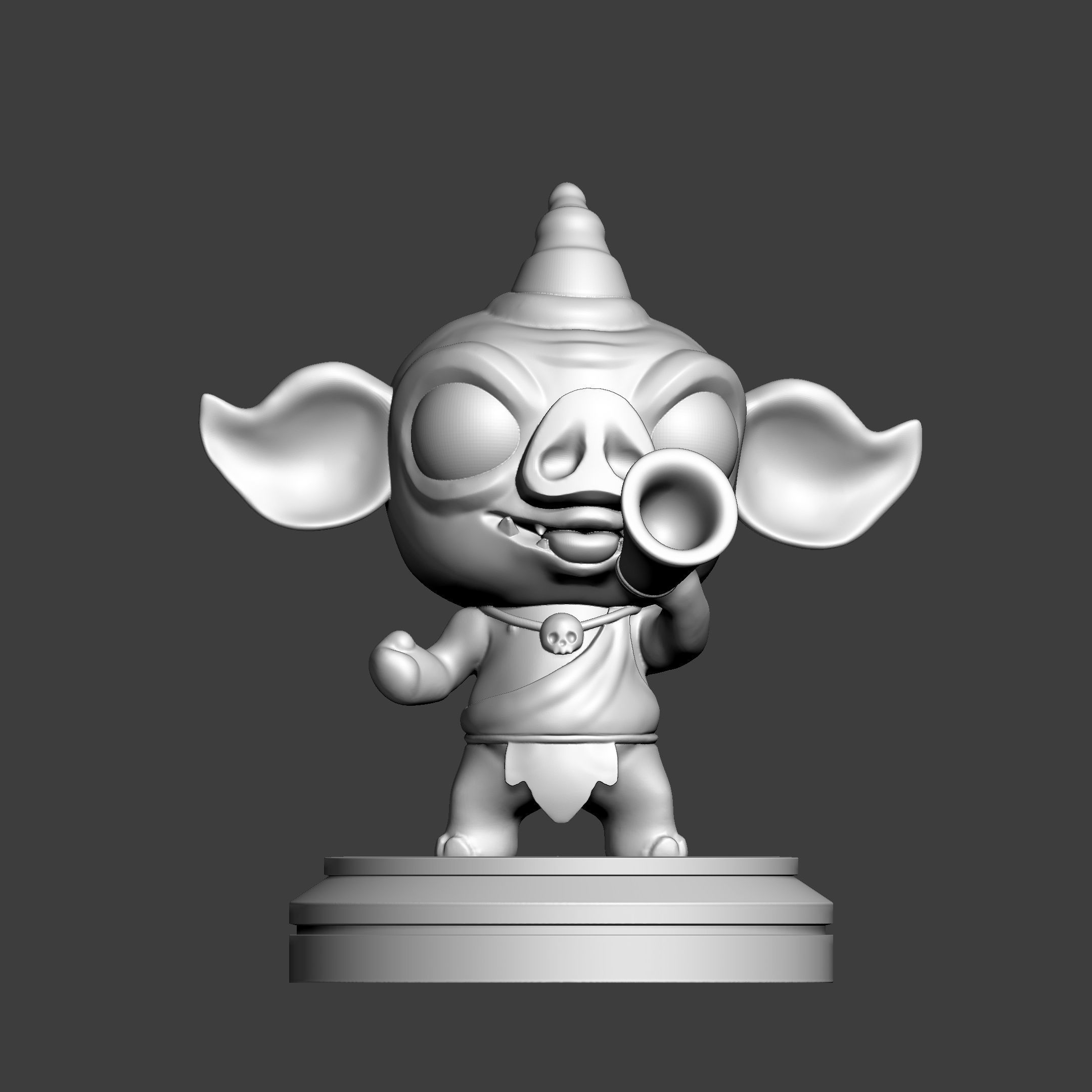 Chibi Bokoblin with Horn 3D print model_3