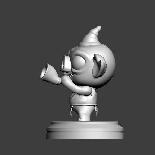 Chibi Bokoblin with Horn 3D print model_4