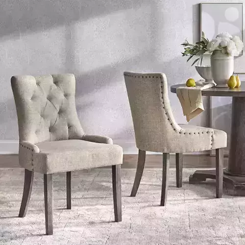 Tonganoxie Tufted Upholstered Parsons Chair