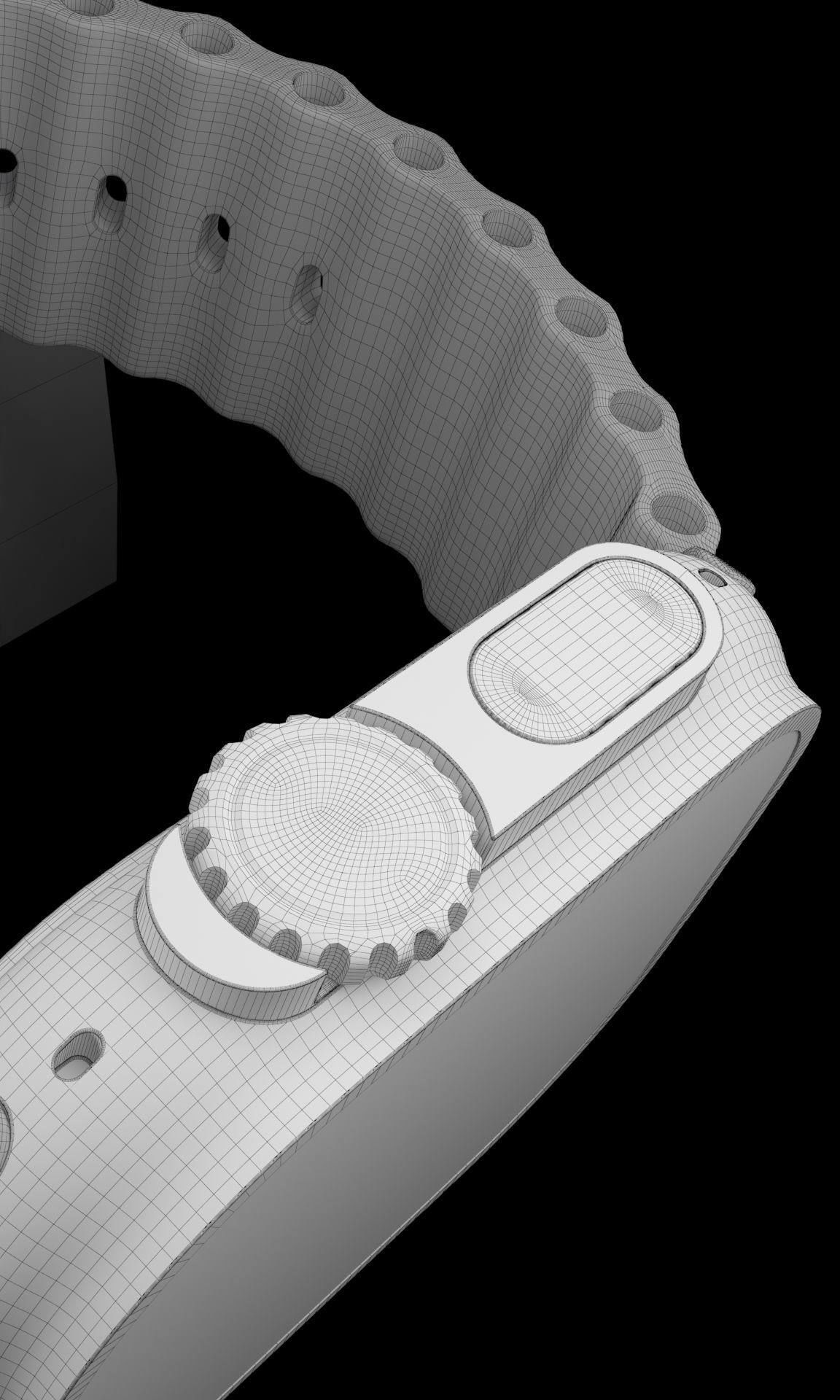 smart watch 3D model_6