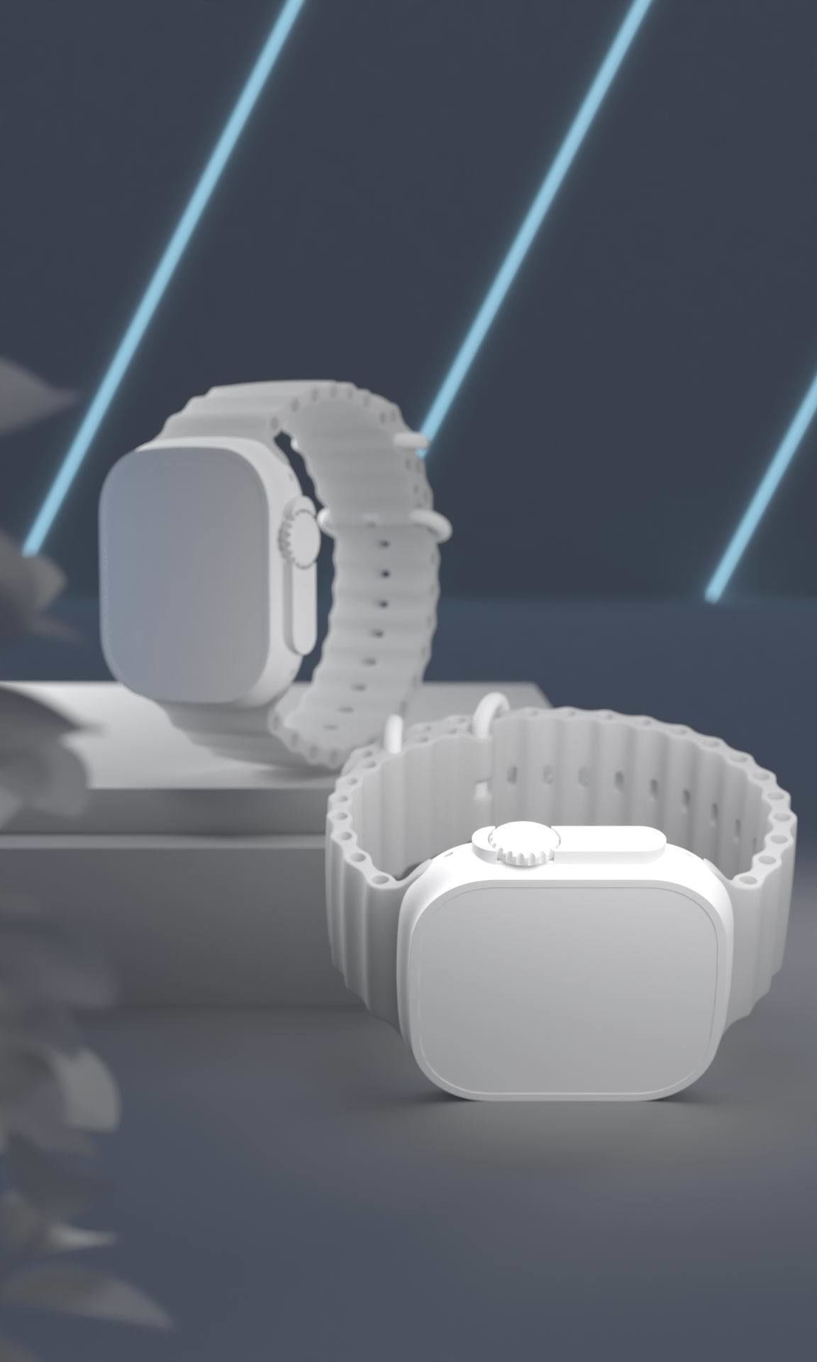 smart watch 3D model_2