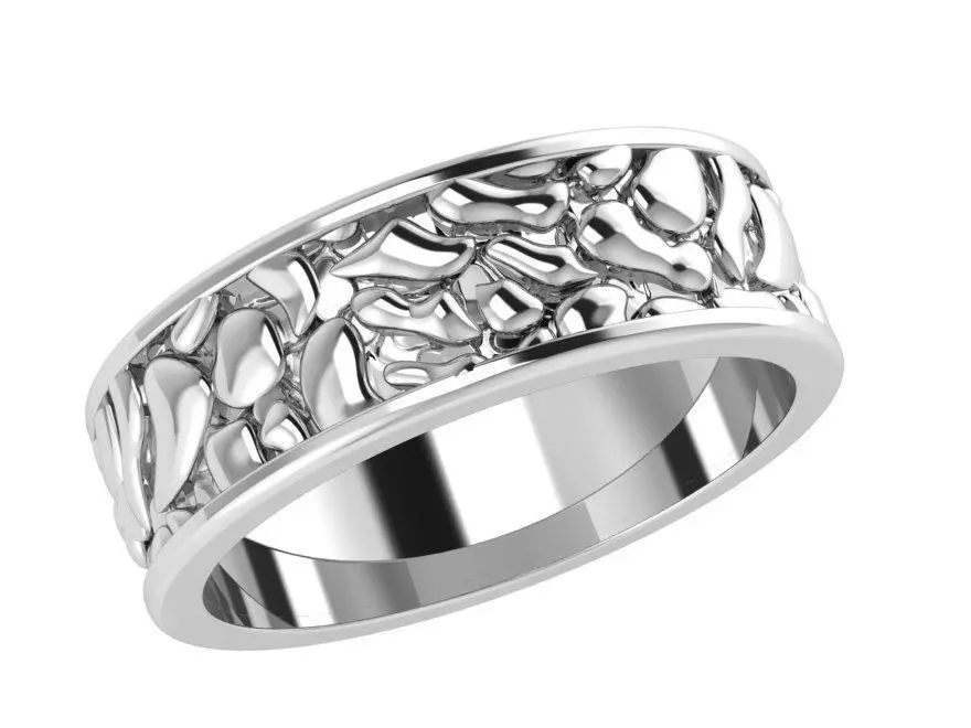 Engraving Band Ring 0469 3D print model