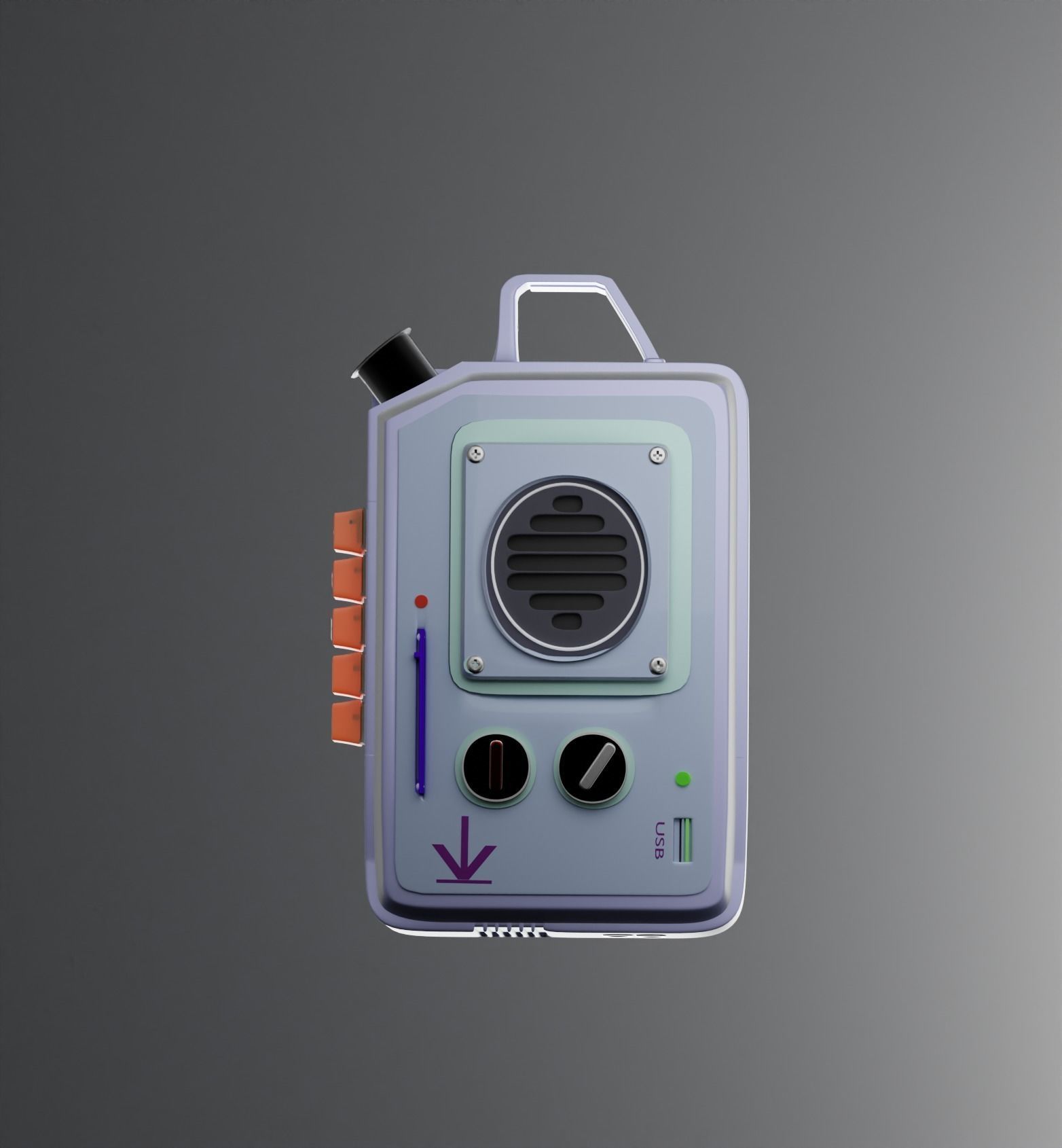 Voice Maker 3D model_2