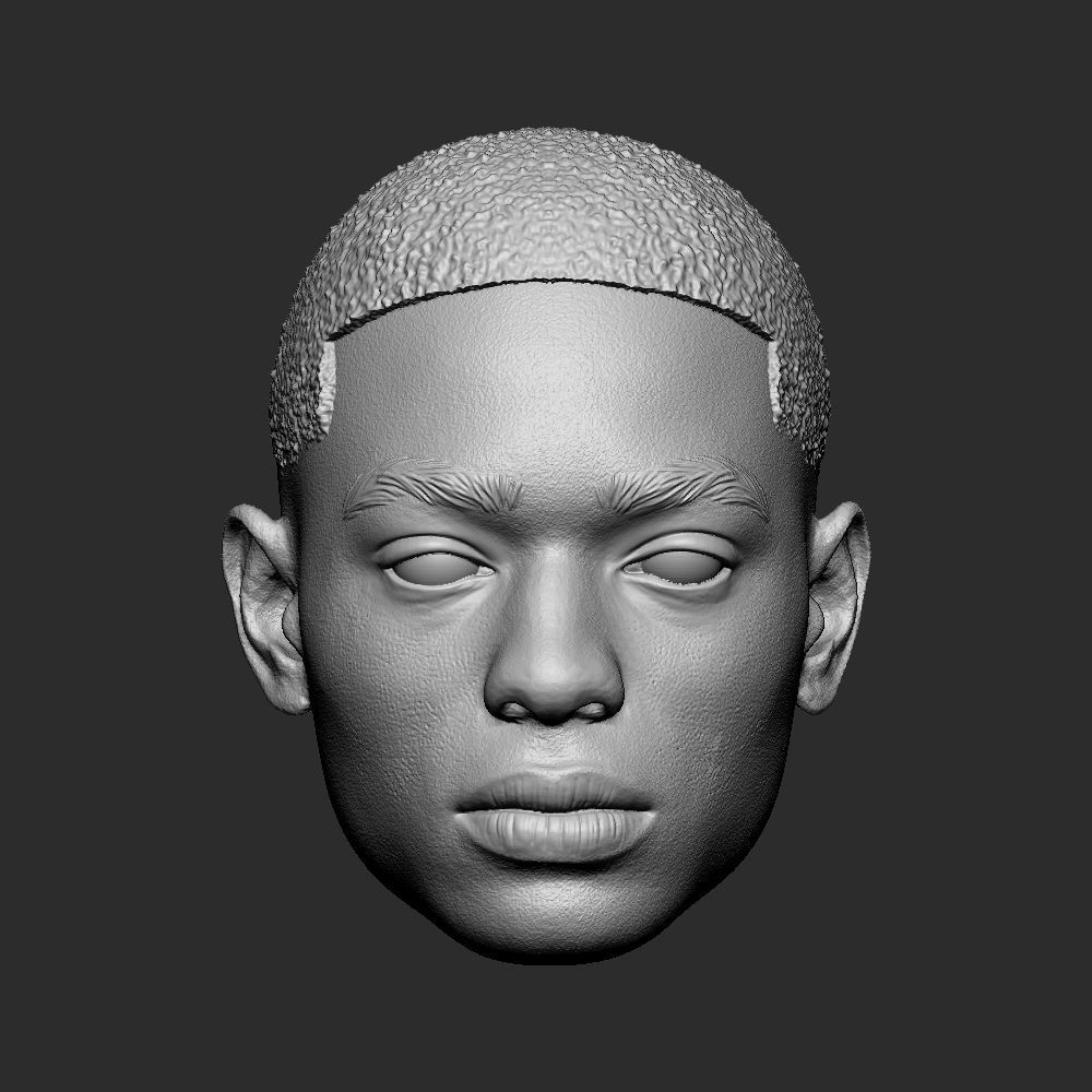 Two Pack Miles Morales - Spiderman PS5 head 3D print model_2