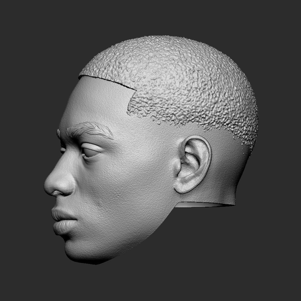 Two Pack Miles Morales - Spiderman PS5 head 3D print model_8