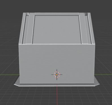 Low-poly House Free low-poly 3D model_3