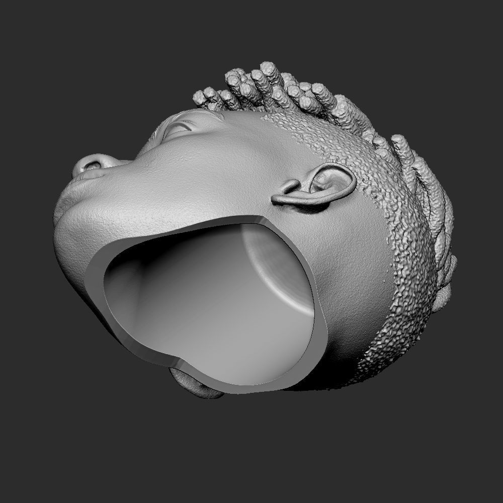 Two Pack Peter and Miles - Spiderman PS5 head 3D print model_11