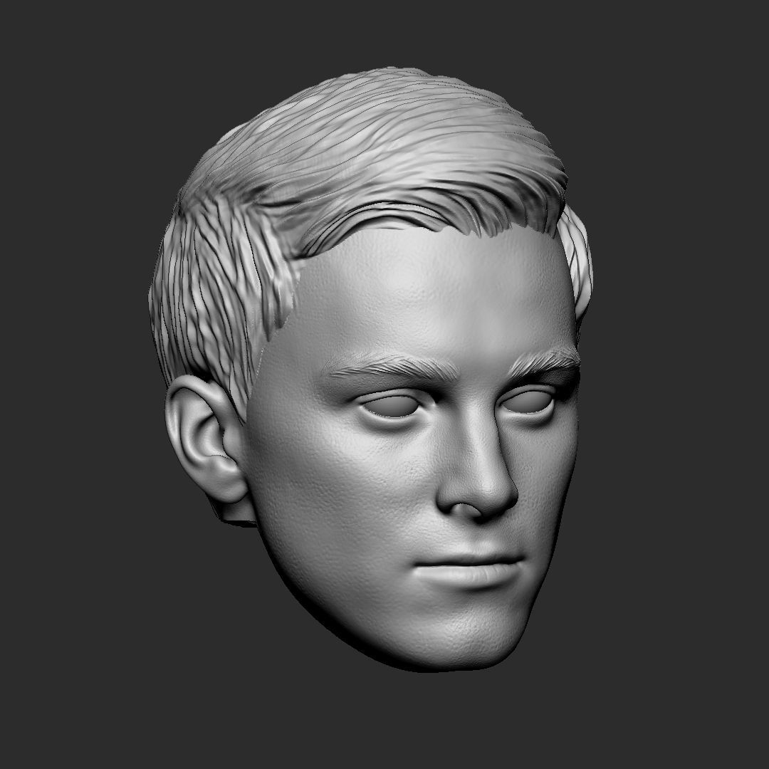 Two Pack Peter and Miles - Spiderman PS5 head 3D print model_10