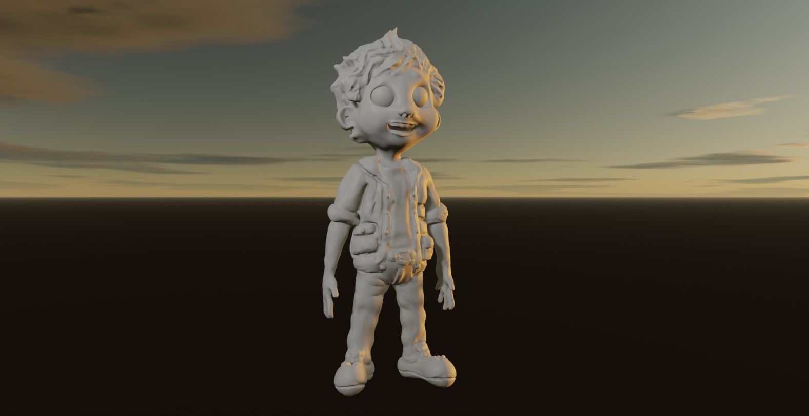 Male character 3D model_3