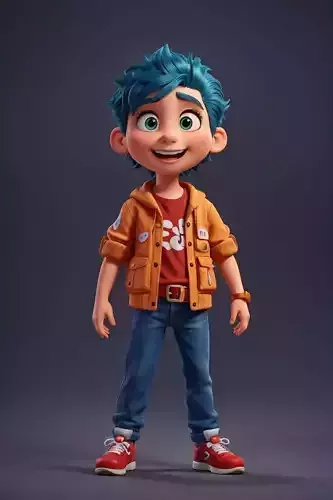 Male character 3D model Male character 3D model