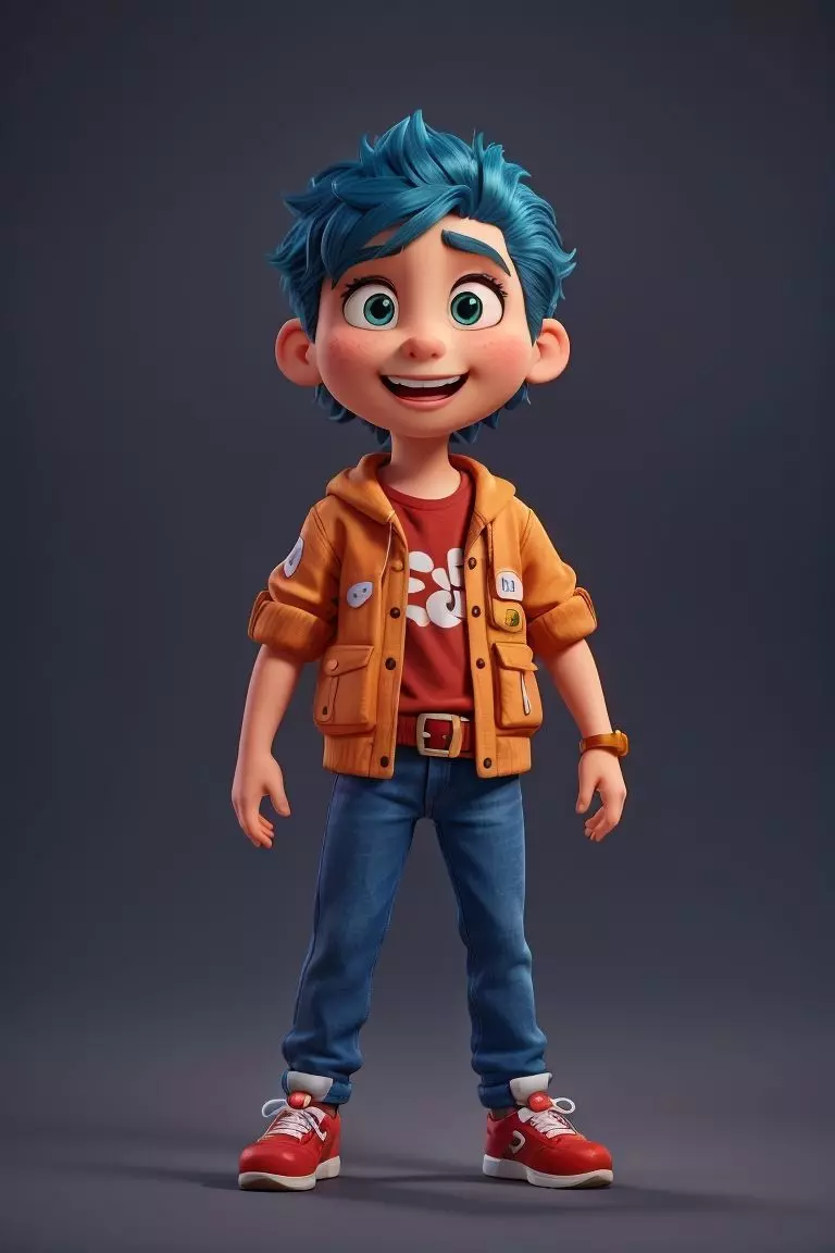Male character 3D model_0