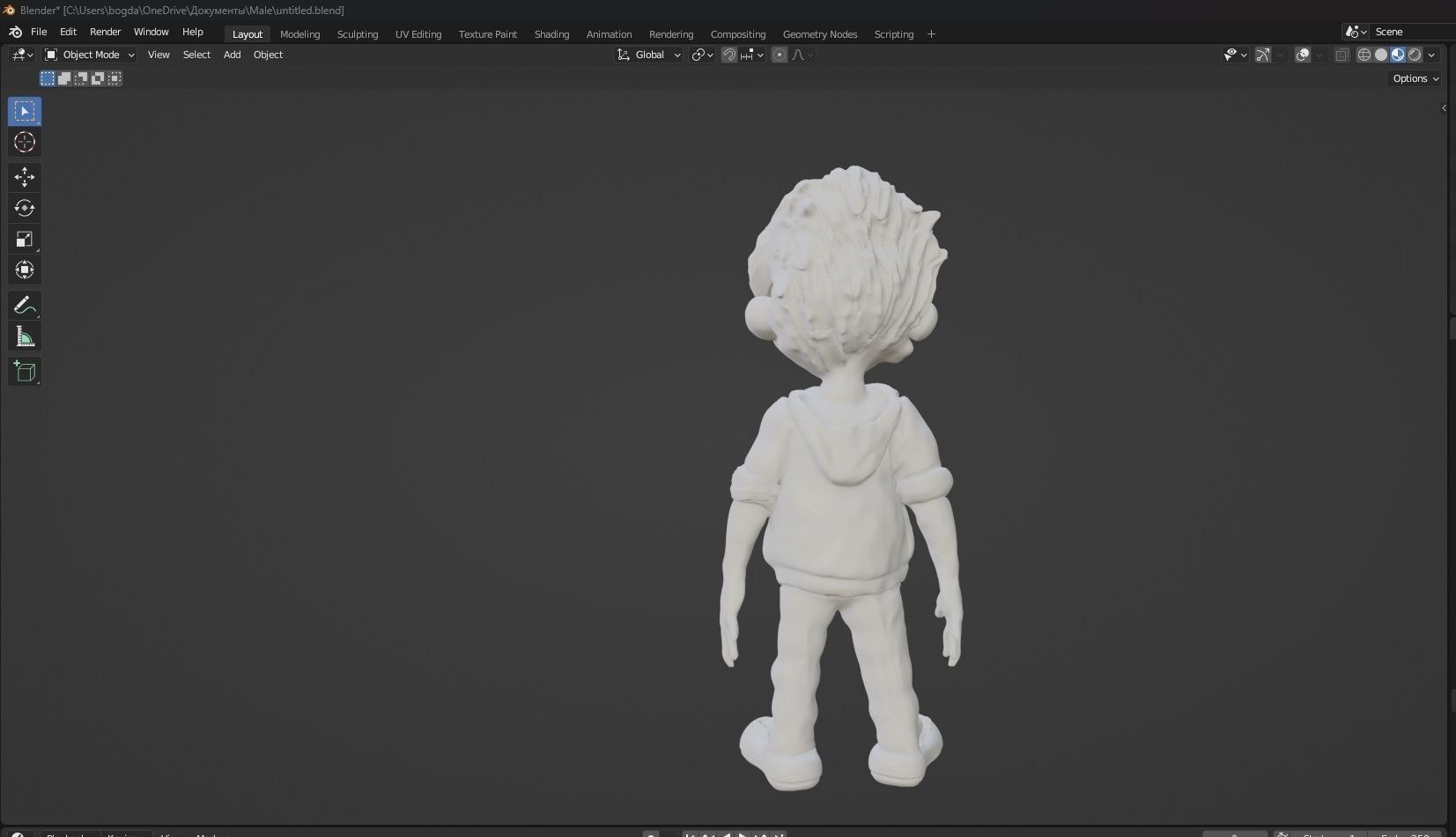 Male character 3D model_6