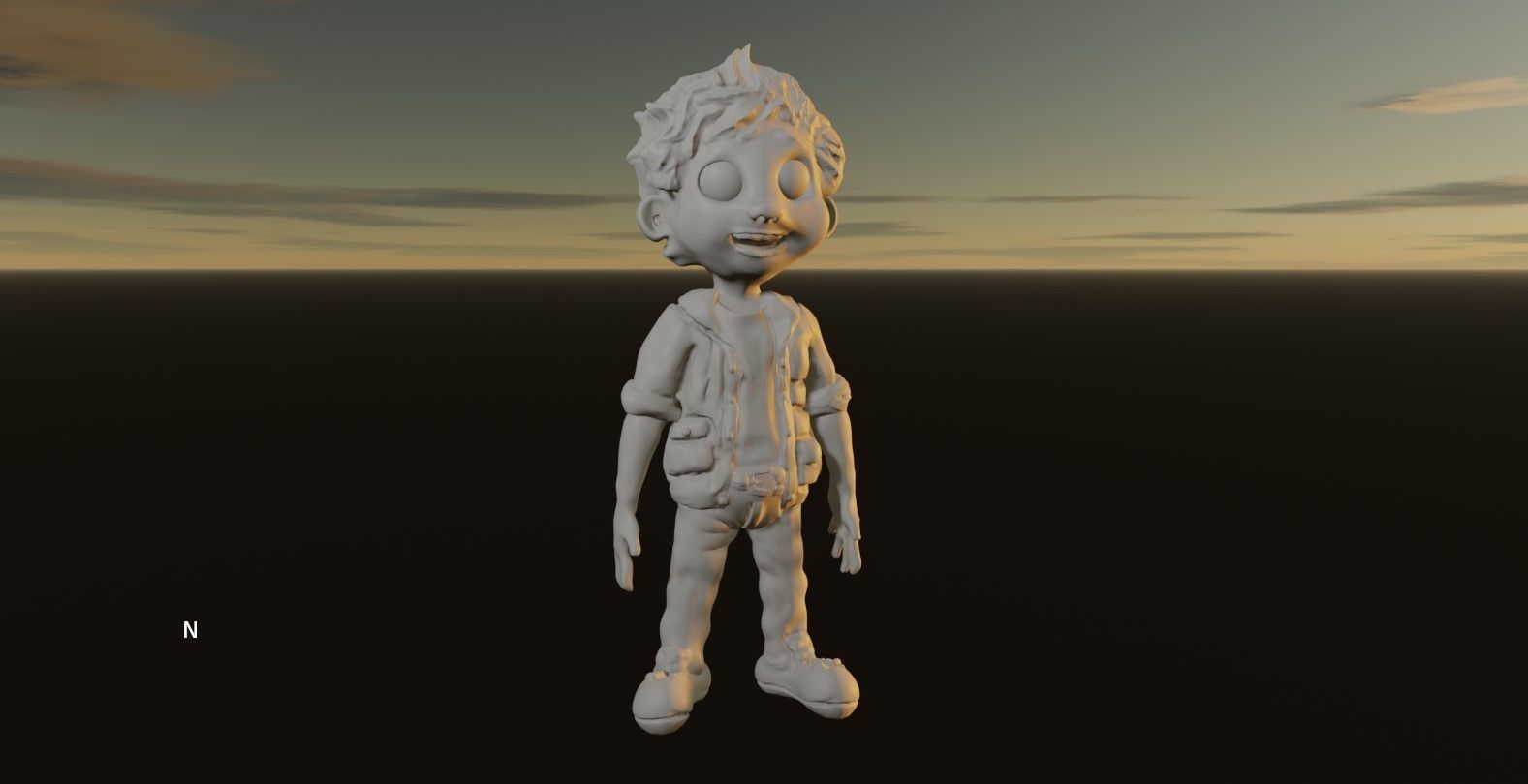 Male character 3D model_5