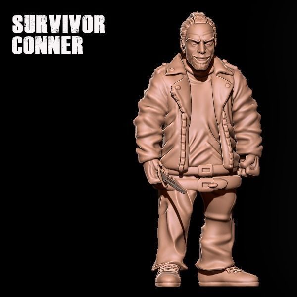 Survivor Conner 3D print model_1