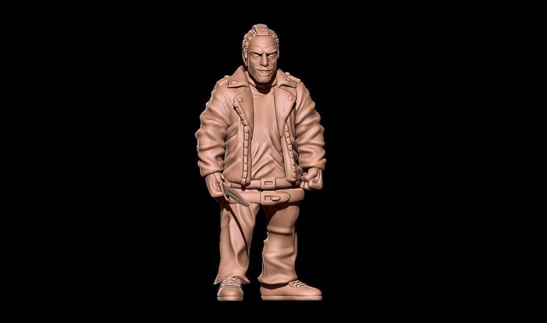 Survivor Conner 3D print model_3