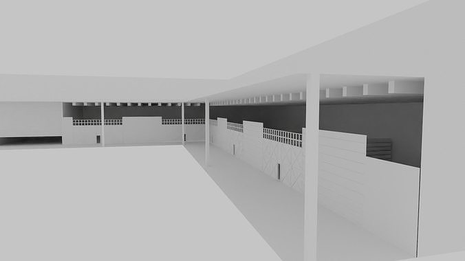 3D model Horse Stable VR / AR / low-poly | CGTrader