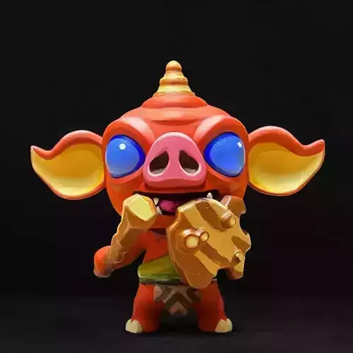 Chibi Bokoblin with Shield