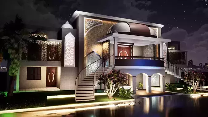 Marriage Hall 1 3D model