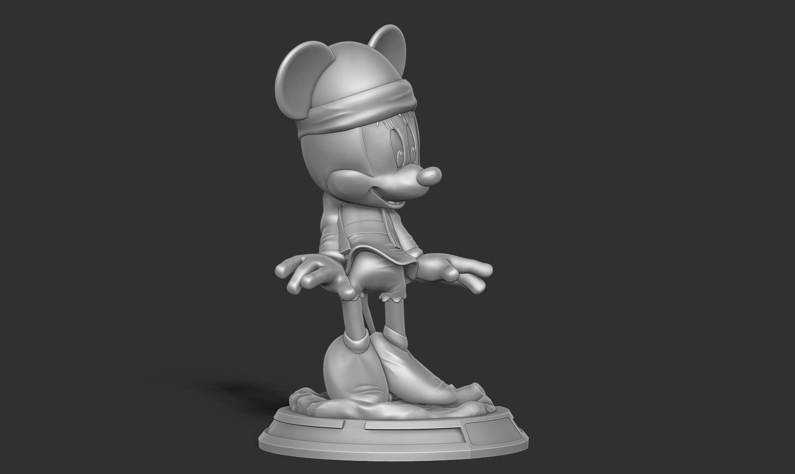 Minnie Mouse - Merry Christmas 3D print model_13