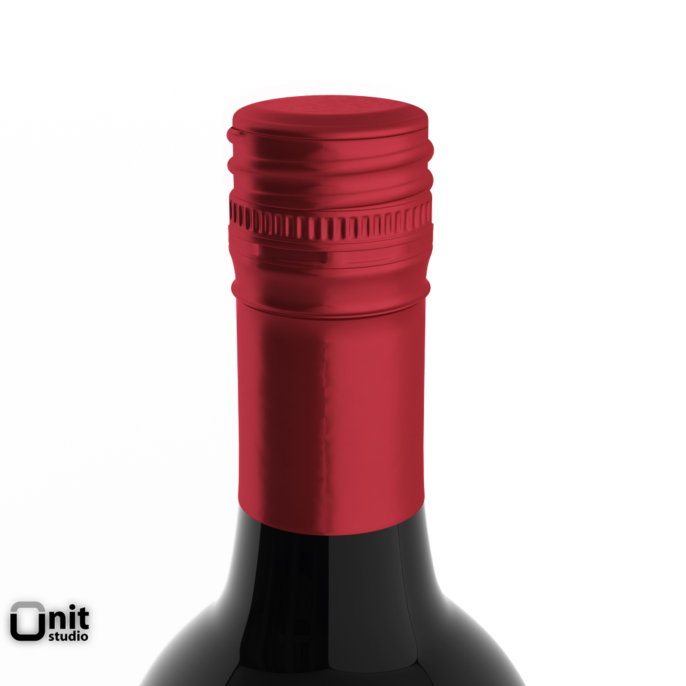 Cabernet Sauvignon Red Wine Bottle 3D model_3