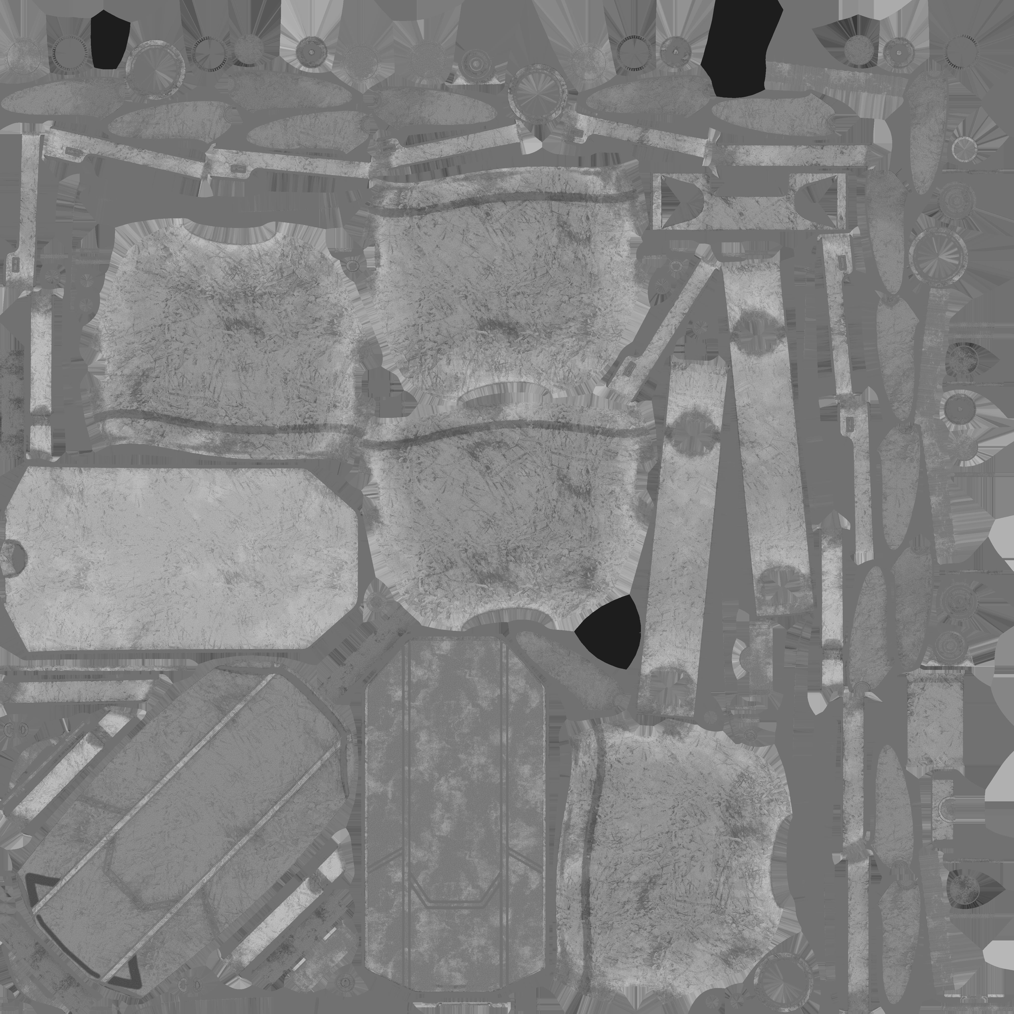 DRONE V2 RIGGED AND ANIMATED Low-poly 3D model_32